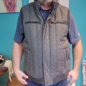 NWT Marc Anthony Charcoal Vest for Men